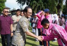 12 Sekolah Siap Bertanding dalam Festival Baris Berbaris Banten