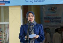 Peletakan Batu Pertama Gedung Al Mahdi, Bupati Serang Dukung Penuh Pendidikan