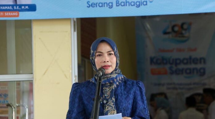 Peletakan Batu Pertama Gedung Al Mahdi, Bupati Serang Dukung Penuh Pendidikan