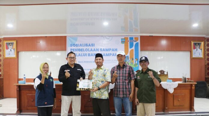 Gandeng Bank Sampah, DLH Gelar Sosialisasi