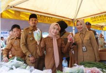 Diskoumperindag Gelar Bazar Murah, Sambut HUT ke-499 Kabupaten Serang bazar murah