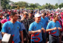Wagub Banten Dorong Warga Terapkan Gaya Hidup Sehat Lewat Senam Massal
