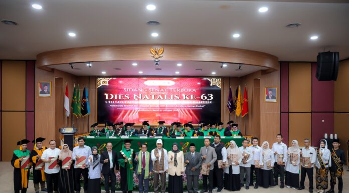 Wagub Dimyati Hadiri Sidang Senat Terbuka Dies Natalis ke-63 UIN SMH Banten