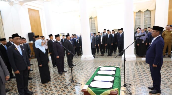Gubernur Banten Andra Soni Lantik 23 Pejabat Pimpinan Tinggi Pratama