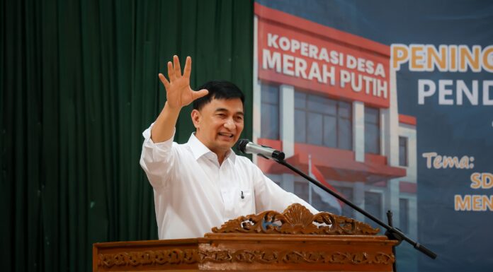 Wagub Dimyati Buka Acara Pelatihan Pendamping Kopdes Merah Putih