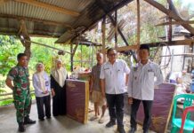 Korban Kebakaran di Kecamatan Petir Dapat Bantua dari Dinsos Kabupaten Serang