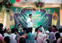 Hadiri Maulid, Gubernur Andra Soni Sampaikan Fokus Program ke Masyarakat