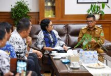 Terima Pengurus PGRI, Gubernur Andra Soni Paparkan Dampak Positif Program Sekolah Gratis Banten