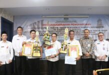 Juara 1 Lomba Tertib Arsip DPKD Kabupaten Serang Diraih Disnakertrans dan Kecamatan Kibin