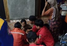 PMI Kota Cilegon Bersama Tim SAR Gabungan Temukan Warga Hilang di Lebak Gede