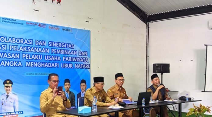 Jelang Nataru, Pemkab Serang Lakukan Pengawasan Pelaku Usaha Hotel di Anyer