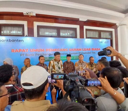 Bank Banten Gelar Rapat, Umumkan Bank Jatim Jadi Pemegang Saham Kedua