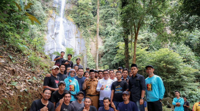 Di Curug Cimanggung, Gubernur Banten Pantau Program Infrastruktur ‘Bang Andra’