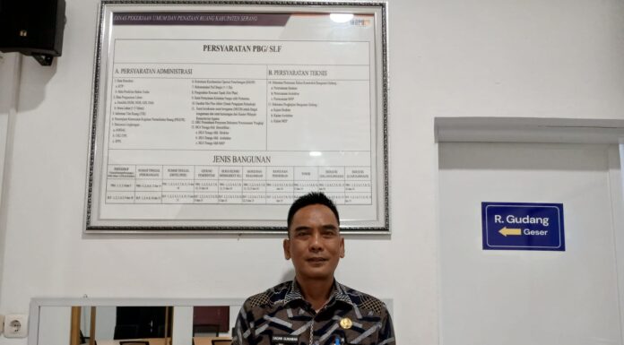 Dinas PUPR Kabupaten Serang Ajak Pemilik Bangunan Lengkap Izin PBG