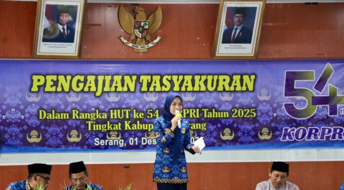 Bencana Sumatera, Bupati Serang Ratu Zakiyah Ajak ASN Ikut Berdonasi