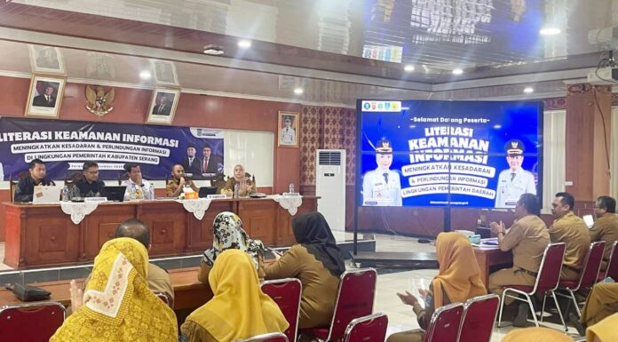 Diskominfo Gelar Kegiatan Literasi Keamanan Informasi Bagi ASN