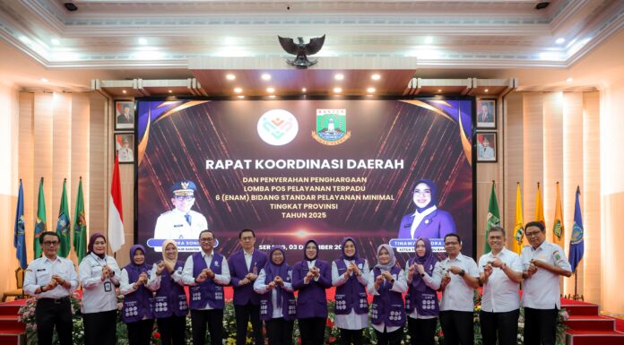 Rakorda Digelar, Tinawati Andra Soni Sampaikan Soal Penguatan Posyandu di Banten