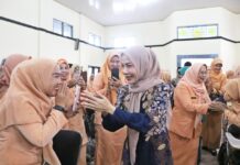 Hadiri HUT ke-26 Dharma Wanita Persatuan, Bupati Serang: Perkuat Ketahanan Keluarga Melalui Pemberdayaan Ekonomi