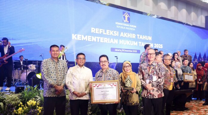 Pemprov Banten Raih Peringkat II Nasional, Catat Skor 99,64 pada Indeks Reformasi Hukum 2025