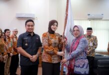 Alfi Rizki Agnia Robinsar Resmi Nahkodai Dekranasda Kota Cilegon