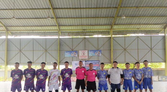 SMKN 1 Cilegon Ukir Prestasi di Ajang Fun Match Futsal LP3I Banten