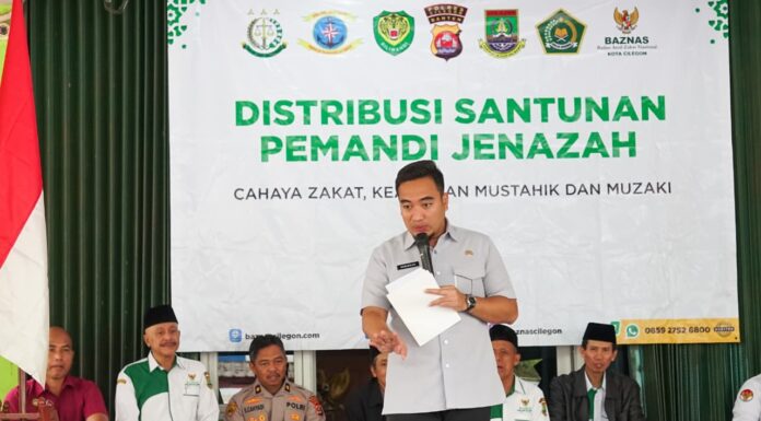 Para Pemandi Jenazah di Cilegon dapat Bantuan Santunan dari Baznas
