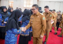 Gubernur Banten Lantik 64 Pejabat Fungsional