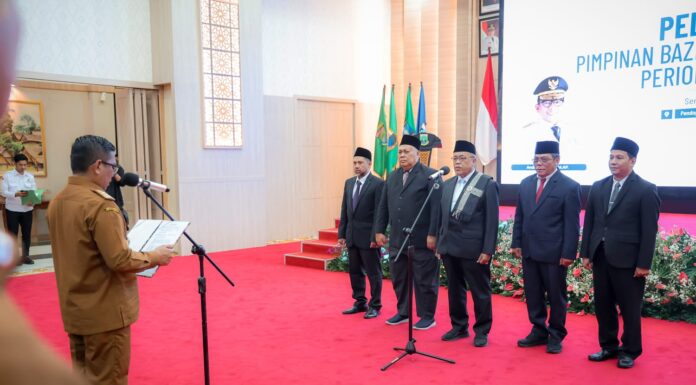 Wawan Wahyuddin Nahkodai Baznas Provinsi Banten
