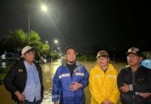 Walikota Cilegon Turun ke Titik Banjir di Ciwandan, Robinsar Imbau Masyarakat Tetap Waspada