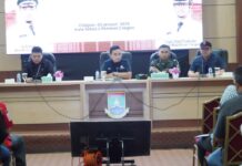 Fokus Evakuasi dan Kesiapsiagaan, Walikota Cilegon Langsung Gelar Rapat Terbatas