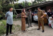 Longsor di Cikeusal, Bupati Serang Ratu Zakiyah Beri Bantuan