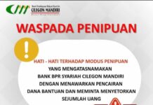 Beredar Modus Penipuan Mencatut Nama BPR Syariah Cilegon Mandiri, Masyarakat Harus Waspada