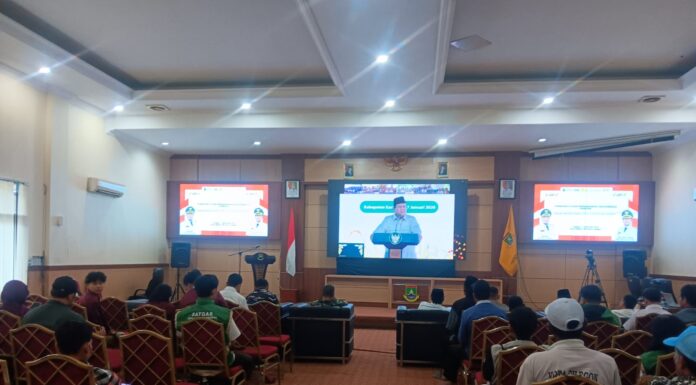 Lewat Zoom Meeting, Fajar Hadi Prabowo Ikuti Panen Raya dan Swasembada Pangan