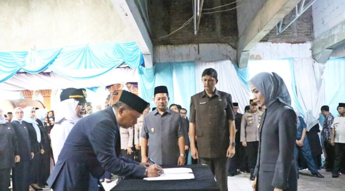 227 Pejabat Pemkab Serang Dilantik di Kampung Seni Yudha Asri, Bupati Zakiyah Sebut Tak Ada Jual Beli Jabatan