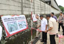 Gubernur Andra Soni Resmikan Jalan Kopi Melalui Program “Bang Andra”