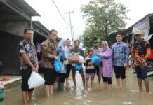 ASN Pemkab Serang Kompak Kirim Bantuan Sembako untuk Korban Terdampak Banjir