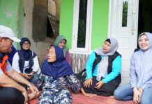 Rumah Warga Sindanglaya Nyaris Roboh, Camat Petir Shinta Relokasi Jamsinah