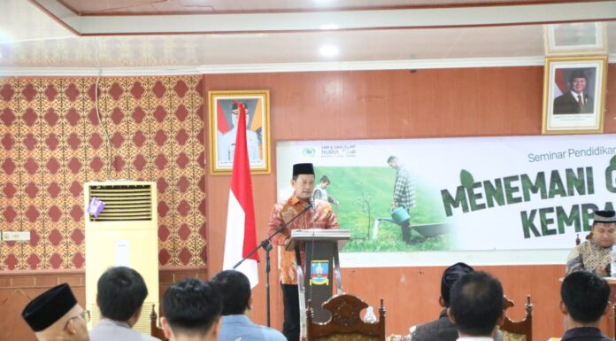 Hadiri Seminar Pendidikan bagi Guru, Najib Hamas Ajak Guru Perkuat Pola Komunikasi Pembelajaran kepada Generasi Alpha