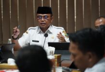 Satgas Banjir Kota Cilegon Lakukan Koordinasi dengan PT KAI Terkait Aset Perkeretaapian