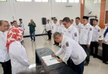 Pengurus PMI Kabupaten Serang Dilantik, Najib Hamas Sebut ada 3 Tantangan Besar
