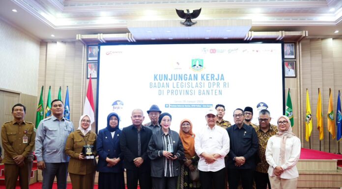 Baleg DPR RI Lakukan Kunker ke Banten, Wagub Dimyati Berharap Produk UU Berpihak ke Daerah