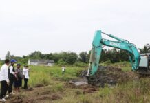 Langganan Banjir, DPUPR Kabupaten Serang Buat Kolam Retensi di Bumi Ketos Kibin