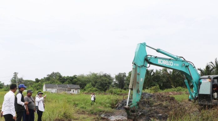 Langganan Banjir, DPUPR Kabupaten Serang Buat Kolam Retensi di Bumi Ketos Kibin