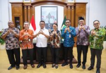 Kepala BPS Banten Kunjungi Gubernur, Perkuat Koordinasi Data Pembangunan
