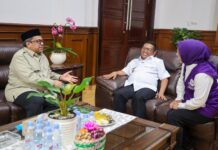 Dikunjungi Kepala BPJPH, Gubernur Banten Janji Bakal Dorong Penguatan Industri Halal dan Sertifikasi UMKM