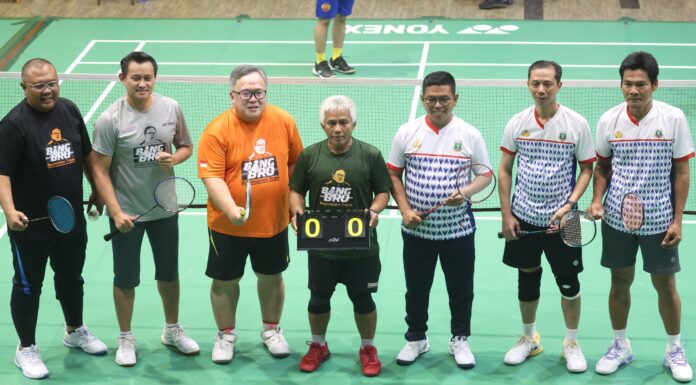 BangBro Badminton Triple Gelar Pertandingan, Gubernur Andra Beri Apresiasi