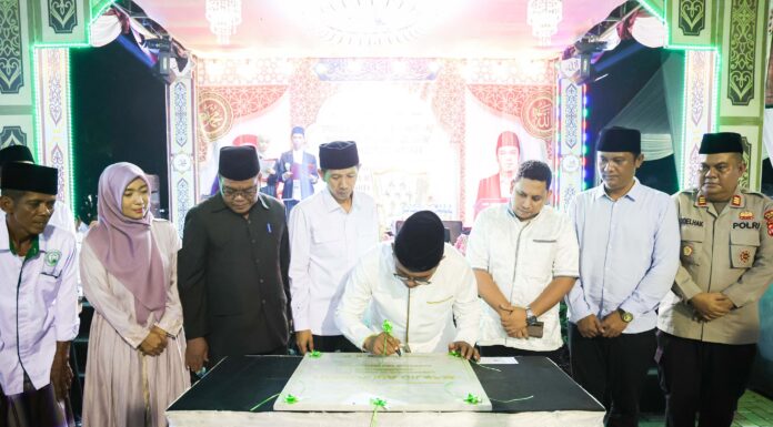 Dibangun Sejak 1933, Masjid Assa’adah Kini Direnovasi