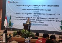 Bank Banten Jalin Kerjasama dengan Dinkes Kabupaten Lebak