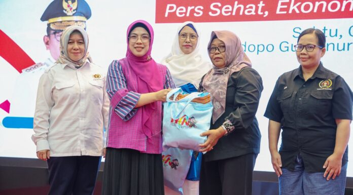 Tinawati Andra Soni Sebut PKK dan Wartawan Perempuan Punya Semangat Pemberdayaan