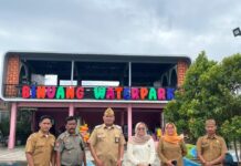 Kunjungi Wisata Binuang Waterpark, Camat Mamak Abror Sebut Destinasi Wisata Air Unggulan
